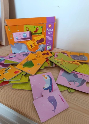 Puzzle Djeco - Maman et bébé, marque: Djeco, état: Satisfaisant, 1,00 €, 1,75 € Protection acheteurs incluse