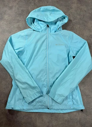 Veste Imperméable Coupe Vent Columbia Bleu Logo Brodé Blanc Vintage / Taille M Femme, marke: Columbia, zustand: Sehr gut, größe: M / 38 / 10, 19,90 €, 21,60 € beinhaltet Vinted-Käuferschutz Pro