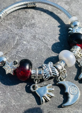 Red Moon Charm Bracelet, condition: New without tags, £4.49, £5.41 includes Buyer Protection