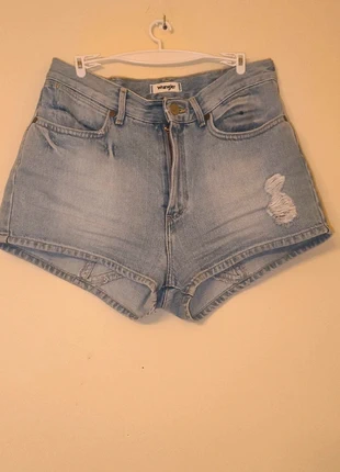 Pantalón corto vaquero mujer Wrangler, merk: Wrangler, staat: Heel goed, maat: S / 36 / 8, € 5,00, € 5,95 inclusief Kopersbescherming