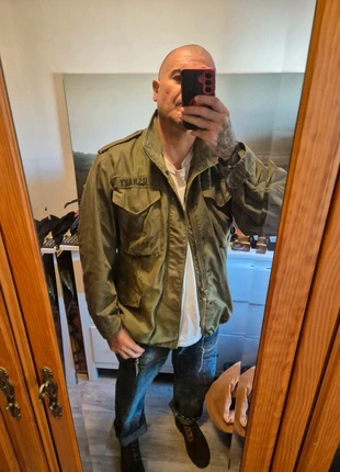 Chaqueta M-65 Seabees Us Navy talla M, merk: Local, staat: Goed, maat: M, € 120,00, € 126,70 inclusief Kopersbescherming