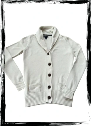 Gilet femme écru - Tommy Hilfiger - taille S, marque: Tommy Hilfiger, état: Très bon état, taille: S / 36 / 8, 14,00 €, 15,40 € Protection acheteurs incluse
