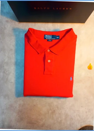 Polo Ralph Lauren rouge logo brodé bleu pour homme taille XXL - authentique - très bon état, marque: Ralph Lauren, état: Très bon état, taille: XXL, 27,00 €, 29,05 € Protection acheteurs (Pro) incluse