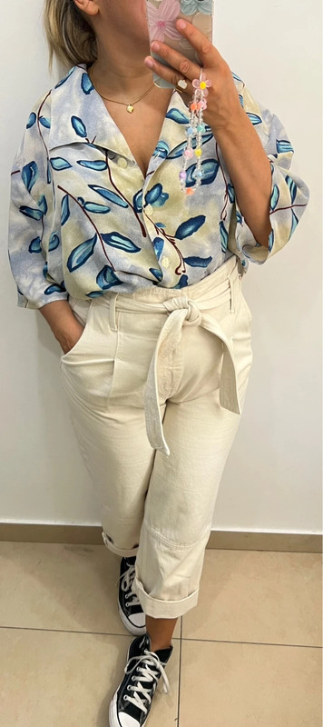 Chemise Vintage Imprimée Taille 46-48 - photo numéro 4