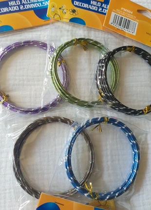 Fil aluminium bicolore DIY loisirs créatifs, marke: MP, zustand: Neu, größe: Einheitsgröße, 5,50 €, 6,48 € inklusive Vinted-Käuferschutz