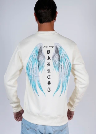 Felpa angels uomo invernale cotone, panna. Nuovo con cartellino. Sku025. XXL., marque: felpa angels panna, état: Neuf avec étiquette, taille: XXL, 9,94 €, 11,14 € Protection acheteurs incluse