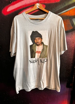 Supreme Nas Tee pale blue, brand: Supreme, condition: Very good, size: L, €225.00, €236.95 includes Buyer Protection