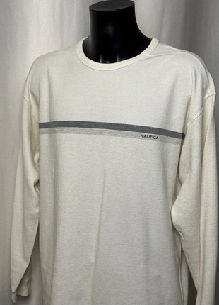 Nautica White Cotton Jumper XL – Jersey Blanco de Algodón Talla XL, marque: Nautica, état: Très bon état, taille: XL, 20,00 €, 21,70 € Protection acheteurs incluse