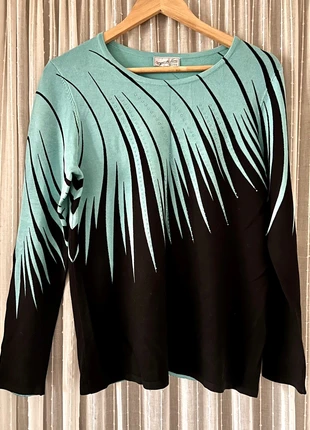 Joli pull à motif et strass, marque: Sergio di Fiori, état: Neuf sans étiquette, taille: M / 38 / 10, 10,00 €, 11,20 € Protection acheteurs incluse