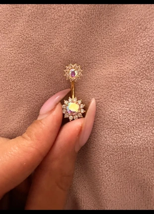 Piercing, nombril, strasse, diamant, couleur, or, acierinoxydable, marque: passionsdesiles, état: Très bon état, 8,00 €, 9,10 € Protection acheteurs (Pro) incluse