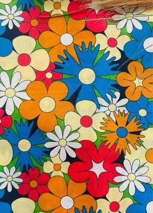 Tissu coton floral ~ 75cm x 70cm, marque: Okeo-tex, état: Neuf sans étiquette, 3,99 €, 4,89 € Protection acheteurs (Pro) incluse