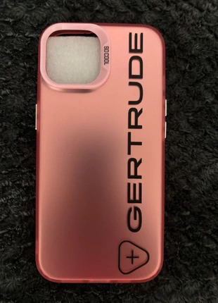 Coque rose Gertrude - Iphone 13/14/15 - Logo en écriture noir, marque: Gertrude, état: Neuf sans étiquette, 13,00 €, 14,35 € Protection acheteurs incluse
