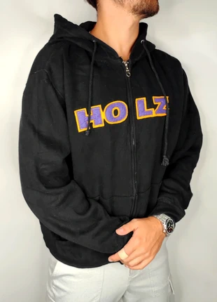 Sweat à capuche noir oversize holz west hall T.L, marque: Holz, état: Très bon état, taille: L, 15,00 €, 16,45 € Protection acheteurs (Pro) incluse