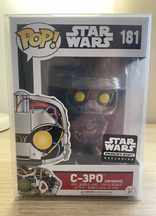 Funko Pop Star Wars C-3PO Unfinished #181 Smuggler's Bounty, marca: Funko, estado: Novo com etiquetas, tamanho: Prematuro, até 44 cm, €70.00, €74.20 inclui Proteção do Comprador