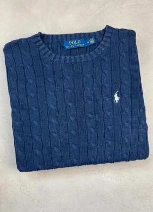 Pull Sweat Torsadé Ralph Lauren Bleu Marine Logo Brodé Blanc Premium Poney Oxford Rouge Taille M, marke: Ralph Lauren, zustand: Sehr gut, größe: M / 38 / 10, 59,00 €, 62,65 € inklusive Vinted-Käuferschutz