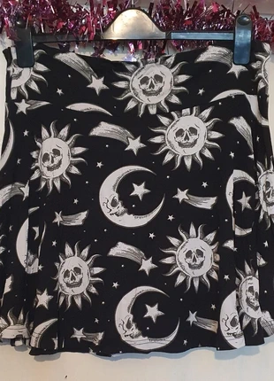 Jupe killstar cozmic death, brand: Killstar, condition: Very good, size: M / 38 / 10, €15.00, €16.45 includes Buyer Protection