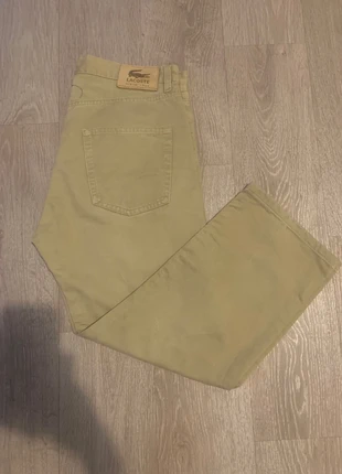 Pantalon Lacoste Kaki Taille 44, marque: Lacoste, état: Très bon état, taille: W34 | FR 44, 20,00 €, 21,70 € Protection acheteurs incluse