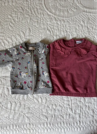 Felpe 74cm Chicco e Name it (9-12m), marque: Chicco, état: Très bon état, taille: 9-12 mois / 74 cm, 3,00 €, 3,85 € Protection acheteurs incluse