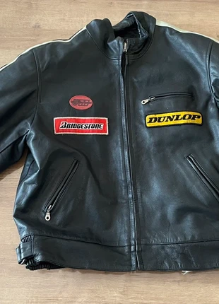 Cuir de Moto Bridgestone X Dunlop, merk: Dunlop, staat: Heel goed, maat: XXL, € 95,00, € 100,45 inclusief Kopersbescherming