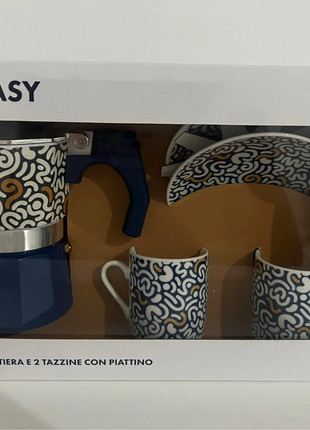 Set caffettiera e 2 tazzine ceramica, marque: nessuno, état: Neuf avec étiquette, 6,00 €, 7,00 € Protection acheteurs incluse