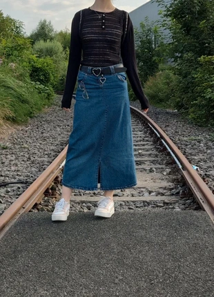 Eleganter, stretchiger Jeansrock – Größe 38, wie neu, merk: COQUETTE, staat: Heel goed, maat: M / 38 / 10, € 20,00, € 21,70 inclusief Kopersbescherming