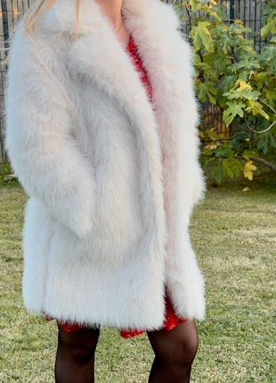 Manteau fausse fourrure blanche, marque: Tendance, état: Neuf sans étiquette, taille: S / 36 / 8, 30,00 €, 32,20 € Protection acheteurs incluse