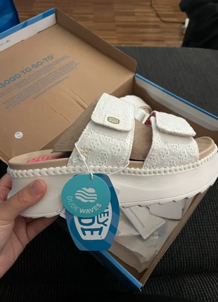 Sandalen, marke: Hey Dude, zustand: Neu, mit Etikett, größe: 39, 40,00 €, 42,70 € inklusive Vinted-Käuferschutz