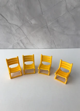 Playmobil 4x gelekkapstoel (666), merk: Playmobil, staat: Heel goed, maat: Universeel, € 1,49, € 2,26 inclusief Kopersbescherming