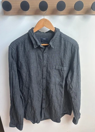 Chemise kiabi noir anthracite taille XL regular fit, merk: Kiabi, staat: Goed, maat: XL, € 1,50, € 2,28 inclusief Kopersbescherming