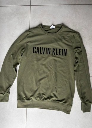 Olive Green Calvin Klein Sweatshirt (Size S), brand: Calvin Klein, condition: New without tags, size: S, €15.00, €16.45 includes Buyer Protection