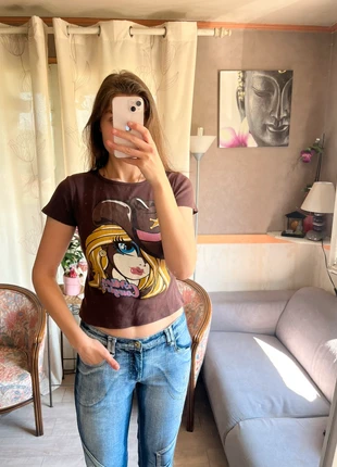 Tee-shirt vintage cowgirl bohème champêtre coquette, marca: COQUETTE, estado: Muito bom, tamanho: M / 38 / 10, €15.00, €16.45 inclui Proteção do Comprador