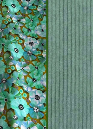 Lot de tissu coton fleuri et tissu velours côtelé, marque: Okeo-tex, état: Neuf sans étiquette, 8,99 €, 10,14 € Protection acheteurs (Pro) incluse