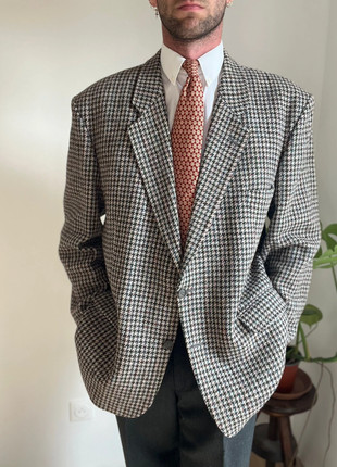 Veste vintage Dunn & Co – Made in Windsor – 100% laine vierge, marque: Vintage Chic, état: Très bon état, taille: XL, 50,00 €, 53,20 € Protection acheteurs incluse