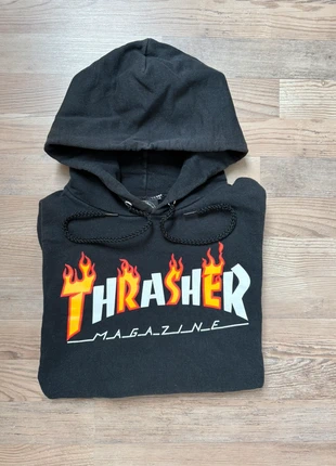 Sweat à capuche Trasher noir homme, marque: Trasher, état: Très bon état, taille: S, 12,00 €, 13,30 € Protection acheteurs incluse