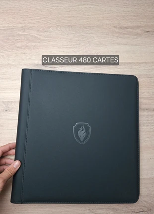 Classeur noir de rangement pour 480 cartes Pokémon / lorcana de qualité premium, brand: classeur 480 cartes, condition: Very good, €22.00, €23.80 includes Buyer Protection Pro