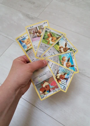 Lot cartes Evoli diverses séries Pokémon, marca: Pokémon, estado: Bom, €5.00, €5.95 inclui Proteção do Comprador