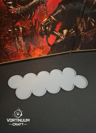 Plateau mouvement x10 emplacements pour socle 25mm gris. Pour divers jeux de plateaux et wargames, brand: Vortinuum Craft, condition: New without tags, €2.30, €3.12 includes Buyer Protection Pro