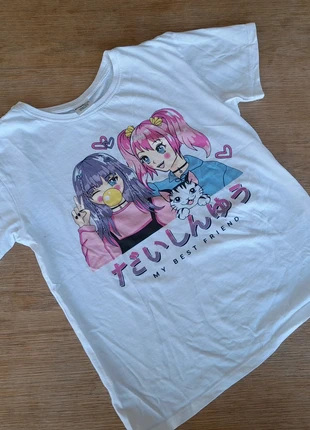 Leuk shirt met print maat 146 152, marque: Page One, état: Très bon état, taille: 11 ans / 146 cm, 2,50 €, 3,33 € Protection acheteurs incluse