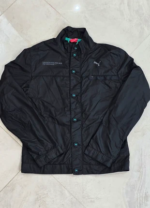 Puma Veste coupe vent Mercedes AMG F1 team Taille M Noir bouton vintage, marque: Puma, état: Très bon état, taille: M, 18,00 €, 19,60 € Protection acheteurs incluse