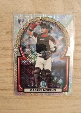 Carte RC Gabriel Moreno ROY, marca: Topps, estado: Muito bom, €3.00, €3.85 inclui Proteção do Comprador