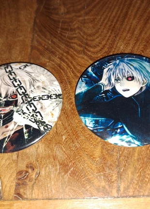 Lot de 2 badges Tokyo Ghoul, marque: Tokyo Ghoul, état: Très bon état, taille: Taille unique, 1,50 €, 2,28 € Protection acheteurs incluse