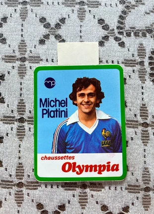 Autocollant vintage Michel Platini, état: Neuf sans étiquette, taille: Taille unique, 6,00 €, 7,00 € Protection acheteurs incluse