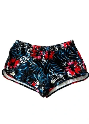 Short de Bain Bleu & Rose Femme, marque: Shein, état: Neuf sans étiquette, taille: XL / 42 / 14, 1,00 €, 1,75 € Protection acheteurs incluse