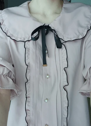 jirai kei majoretty pink blouse, marke: majoretty, zustand: Sehr gut, größe: M / 38 / 10, 32,00 €, 34,30 € inklusive Vinted-Käuferschutz