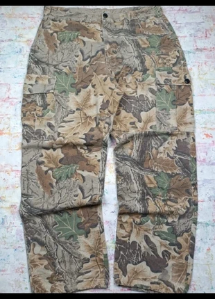 Pantalon camouflage chasse Realtree - cargo vintage hiver - coton made in canada - Taille XL homme, brand: Realtree, condition: Very good, size: XL, €20.00, €21.70 includes Buyer Protection