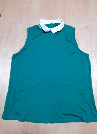 Débardeur vert Kiabi col rond – Taille L (42/44), brand: Kiabi, condizioni: Discrete, taglia: L / IT 44 / EU 40, €1.50, €2.28 include la Protezione acquisti