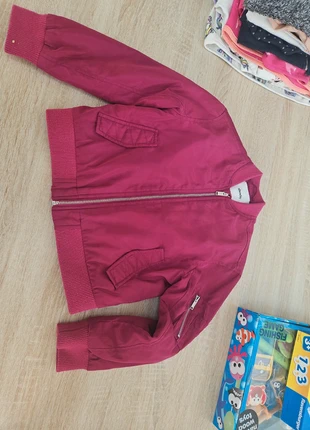 Bombers fille violet, brand: Shoeby, condition: Satisfactory, size: 7 years / 122 cm, €1.00, €1.75 includes Buyer Protection