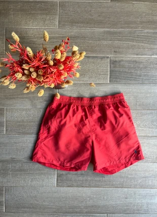 Short de Bain Ralph Lauren Rouge Logo Bleu Taille L, marke: Ralph Lauren, zustand: Sehr gut, größe: L, 24,99 €, 26,94 € inklusive Vinted-Käuferschutz