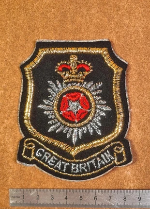 Patch écusson broderie vintage ancien – Great Britain couronne royale et étoile, brand: Great britain, condizioni: Ottime, €5.00, €5.95 include la Protezione acquisti Pro