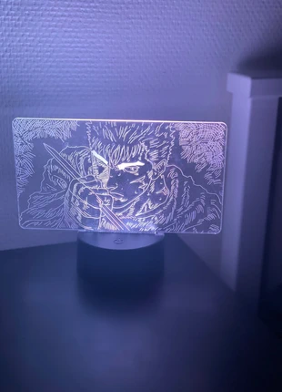 Veilleuse/Lampe led Manga/Anime - Guts Berserk, estado: Muito bom, €12.00, €13.30 inclui Proteção do Comprador
